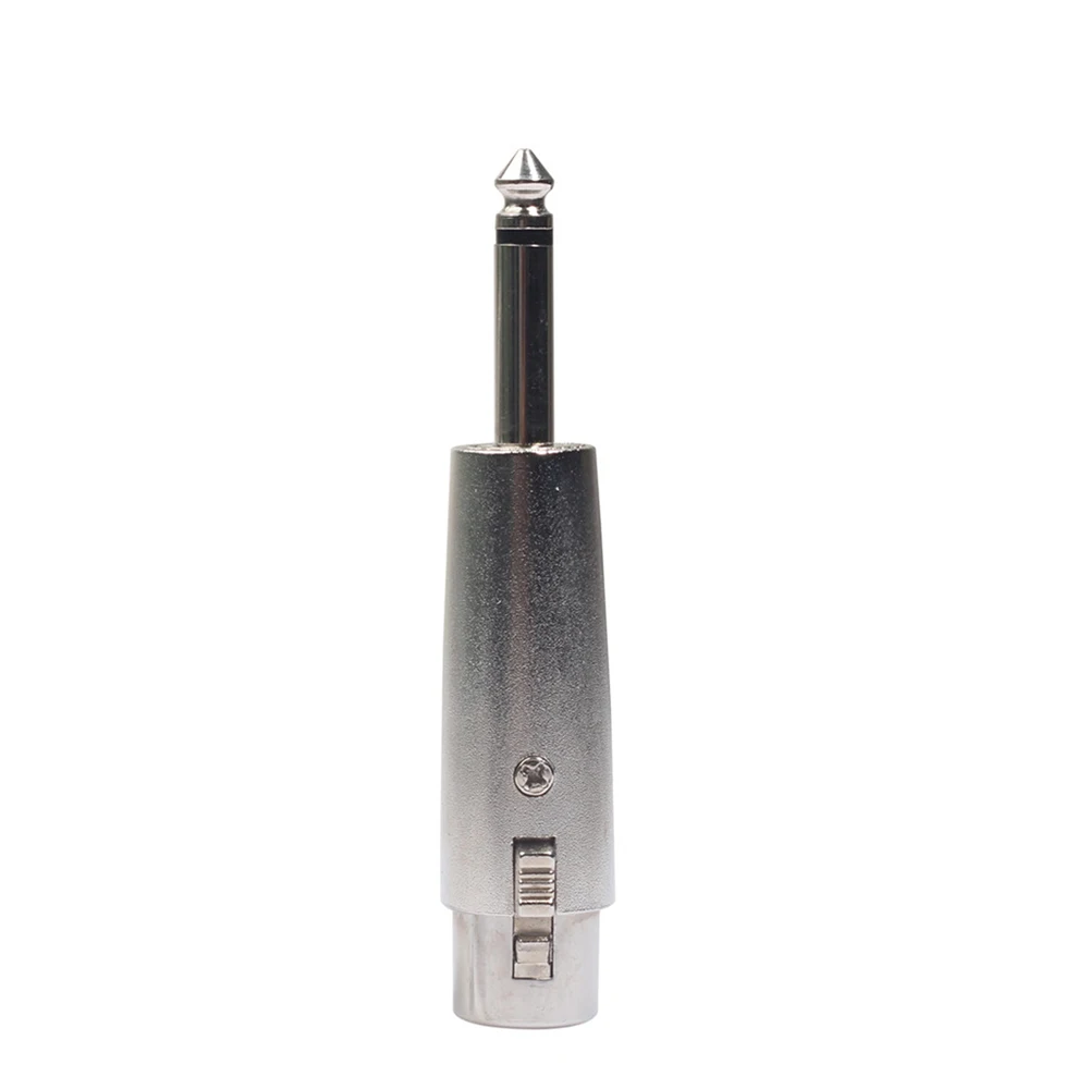 1 шт. Новый XLR 3 контактный гнездовой разъем для 1/4 &quot6 35 мм моно штекер аудио