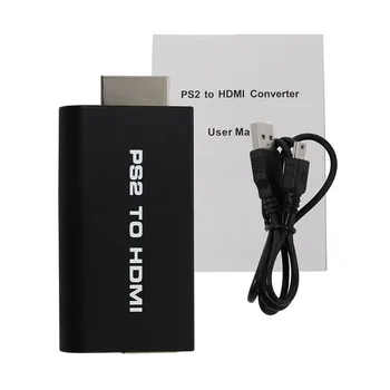 

For Sony Playstation 2 PS2 to HDMI Video Converter Adapter with 3.5mm Audio Output game To HDMI Connector