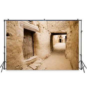 

HUAYI Retro Photography Vintage Earthy house Background Backdrop For Indoor Photo Studio Photoshoot Photography Backdrops D-5166