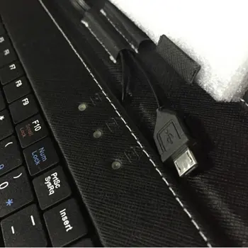 

10.1 Inch Imitation Leather Case Cover USB Keyboard for Android Windows Tablet