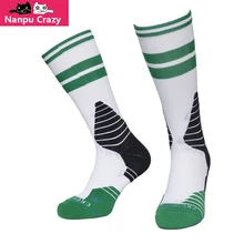 Носки мужские баскетбольные носки Восточный Бостонский Национальный баскетбольные носки зеленый белый компрессионный нескользящий Анти-трение защита лодыжки