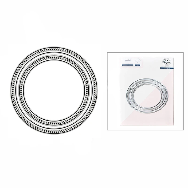 

Новые сшитые круги-гнезда рамка 2020 металлические Вырубные штампы для «сделай сам» Скрапбукинг и изготовление карт Декор тиснение ремесло без штампов