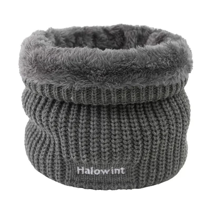 1 шт. зимний мужской и женский снуд плюс бархатный теплый шерстяной пуловер с