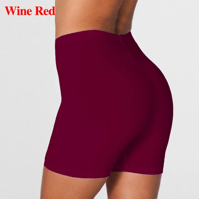 2020 Plus Size Women Elastic Shorts Casual High Waist Tight Fitness Slim Skinny Bottoms Summer Solid