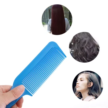 

1 Pcs 3D Hairdressing Clipper Comb Anti Slide Handle Barber Carbon Antistatic Haircut Comb Stick Hair For Professional Use