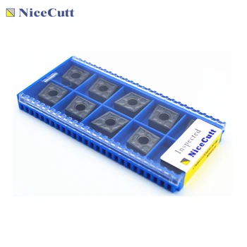 

10pcs CNMG120408 Carbid Insert Tool Set Lathe Machine Turning Insert Cutting Tool for Tool Holder DCLNR Freeshipping Nicecutt