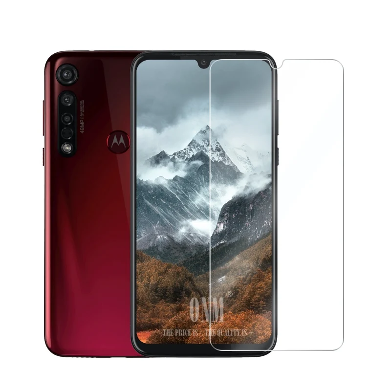 2 шт., закаленное стекло для Motorola Moto G8 Plus, Защитное стекло для экрана 2.5D 9 H, закаленное стекло для Moto G8 Plus, защитная пленка