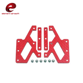 

Element Airsoft SeeMore Scope Sight Mount Carbon Plate Softair Hunting Tactical Accessories EX268