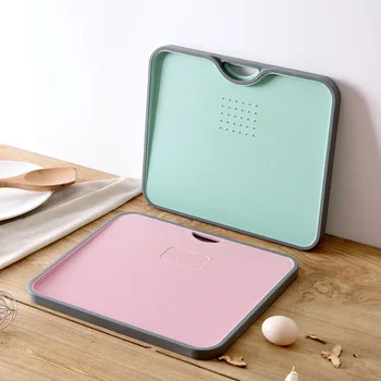 

TENMIU Thick Non-slip Chopping Block Fruit Stick Board Household Knife Board Panel Cutting Board Small Plastic Cn(origin) P0403
