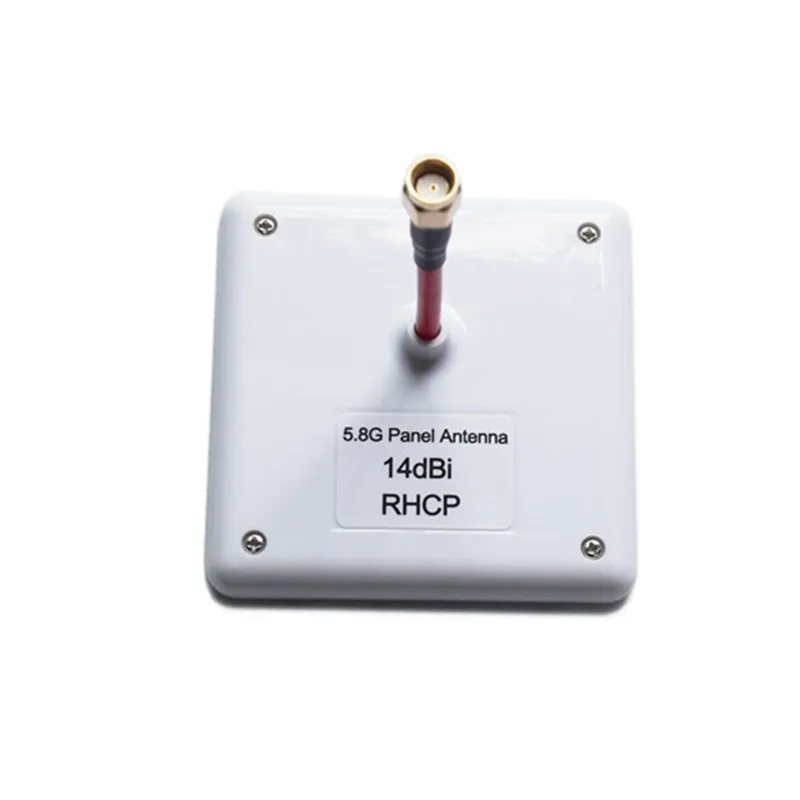 ZRC 5.8G 14dbi Circular Polarized High Gain Flat Panel Antenna SMA/RP-SMA LHCP/RHCP for FPV Transmitter VS Immersion Fatshark 