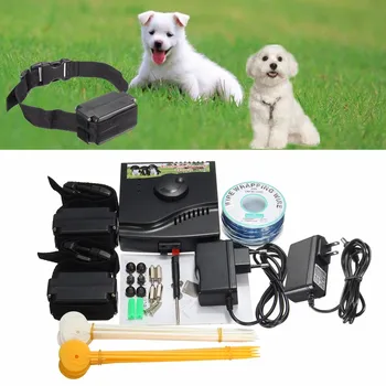 

Powerful Ultrasonic Repeller Wireless Electric Fence Dog Training Collars Hunting Anti Barking Devices Remote Shocker From Dogs