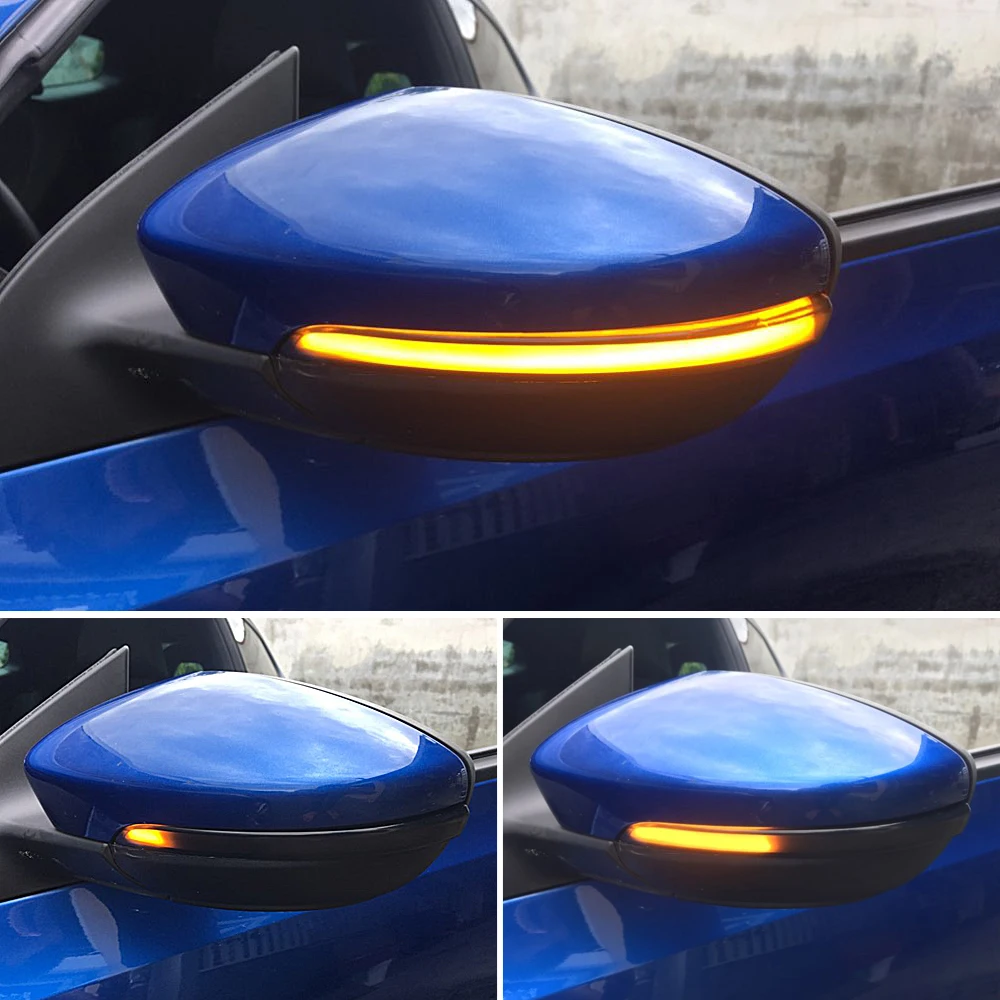 for VW Scirocco MK3 Passat B7 CC Dynamic Mirror Indicator Blinker Side LED Turn Signal Light EOS Beetle 2011 2012