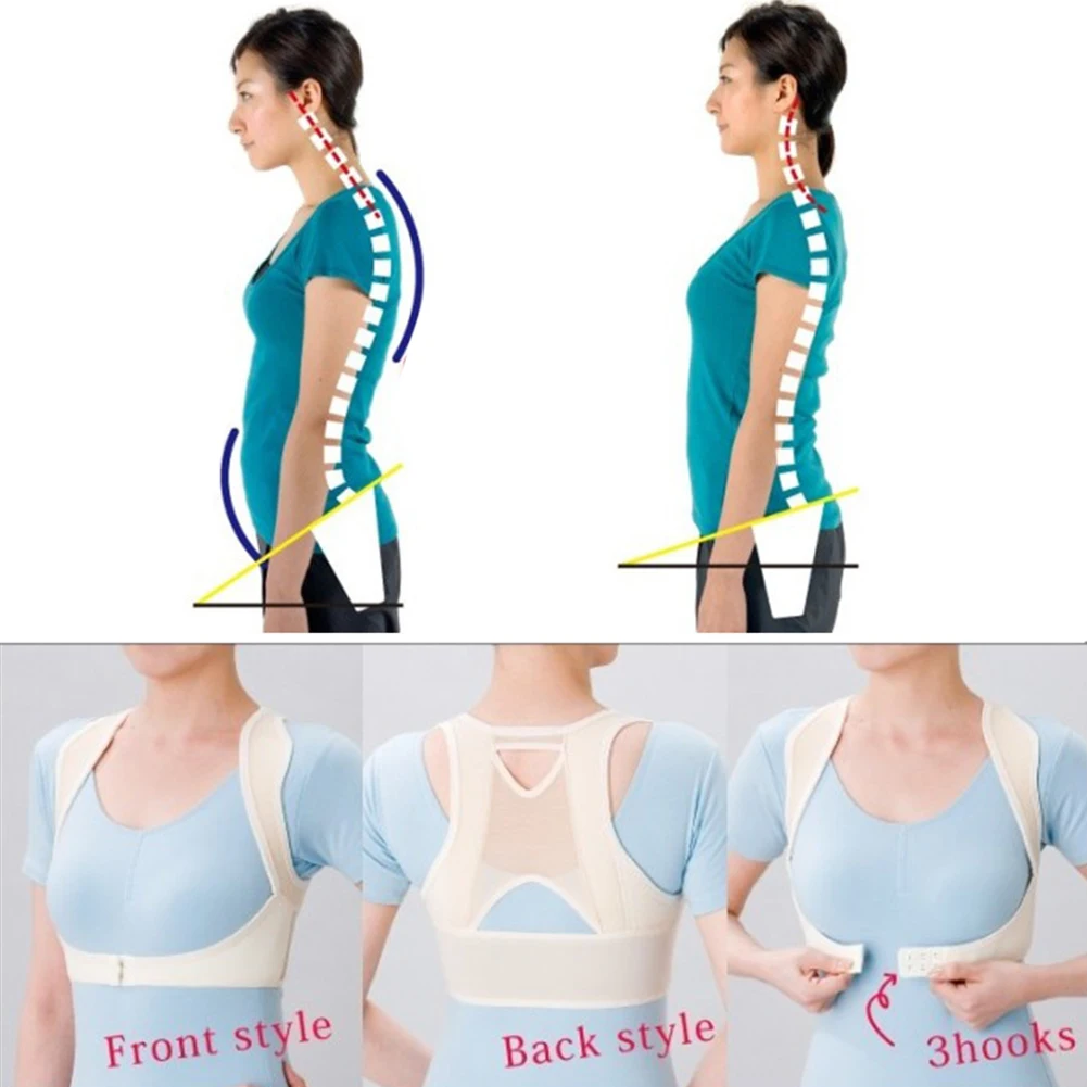 Женский эластичный пояс для поддержки спины и спины с сутулкой, корректирующий пояс для взрослых с горбунами, ортопедическая поза, корректор для здоровья