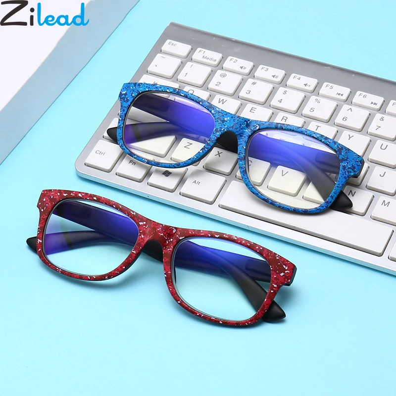 

Zilead Anti Blue Light Reading Glasses Marble Prebyopia Spectacles Computer Games Goggles Hyperopia Eyeglasses Eyewear Unisex