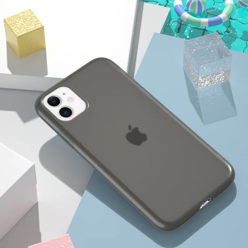 Мягкий латексный Жидкий чехол для телефона для iPhone 11 PRO MAX i11 Pro карамельный цвет чехол для iPhone6 6S 7 8 Plus XS Max XR X противоударный чехол - Цвет: 1