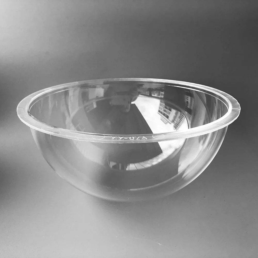7.6 Inch 195x94mm CCTV Security Surveillance Acrylic Plexiglass Clear Dome PTZ IP Camera Housing Cover Antidust Protect Lens Cap