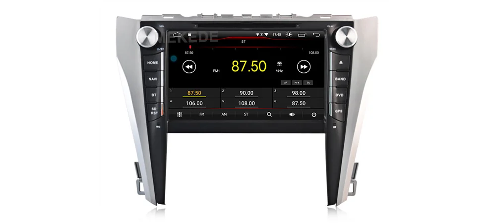 MEKEDE HD 2G+ 16G Android 9,0 AV выход автомобильный DVD мультимедиа для TOYOTA CAMRY gps навигация радио плеер