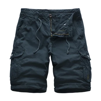 

High Quality Mens Military Cargo Shorts 2020 Brand New Army Camouflage Tactical Shorts Men Cotton Loose Work Casual Short Pants