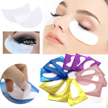 

30/50PCS Under Eyelash Pads Gel Patch Grafting Eyelashes Eye Lash Under Eye Patches Eyelash Extension Paper Sticker Makeup Tools