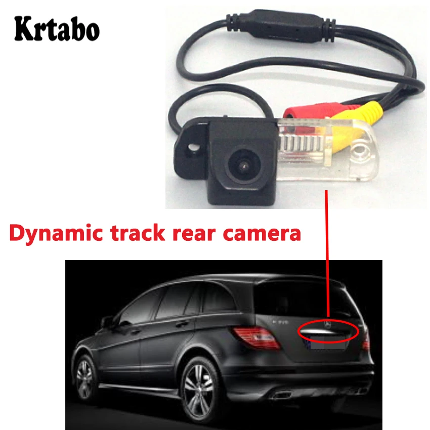 

Krtabo Waterproof Rear View Vehicle Camera For Mercedes Benz R W251 2006~2013 Hd Night Vision Back Up Reverse Parking Camera
