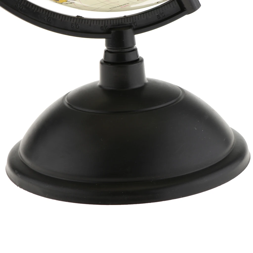 World Globe Piggy Bank Antique Decor Desktop Globe Rotating Earth Geography Globe Money Saving Coin Cash Collectible Box Gift