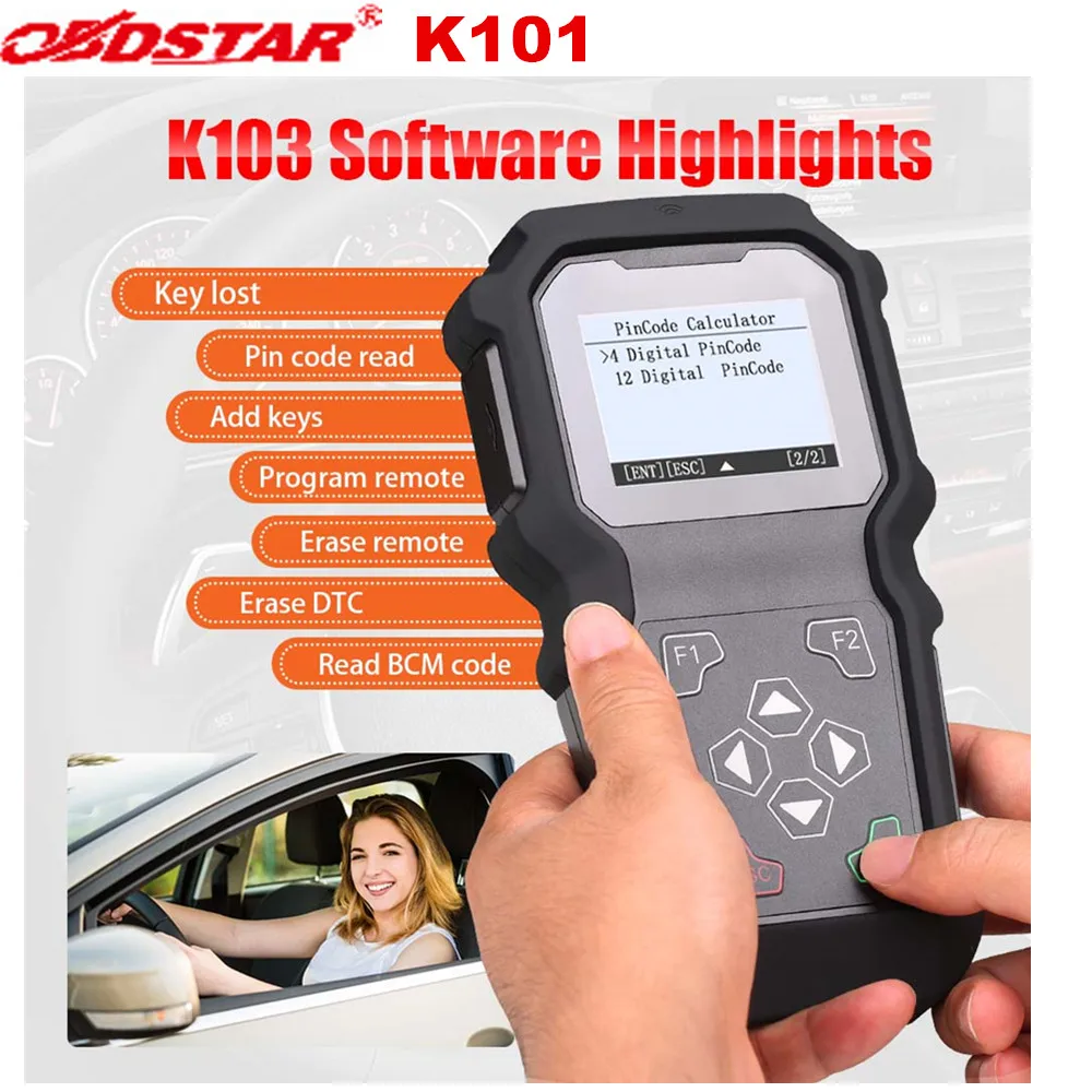 Программирование ручных ключей GoDiag K103 для NISSAN/Infiniti считывание контактных кодов