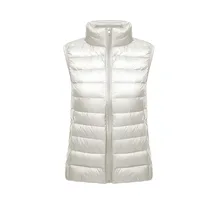 Зимнее Новое пуховое пальто для женщин и мужчин, уличная теплая куртка размера плюс 3XL, жилет, переносная верхняя одежда, без рукавов, светильник, зимняя верхняя одежда