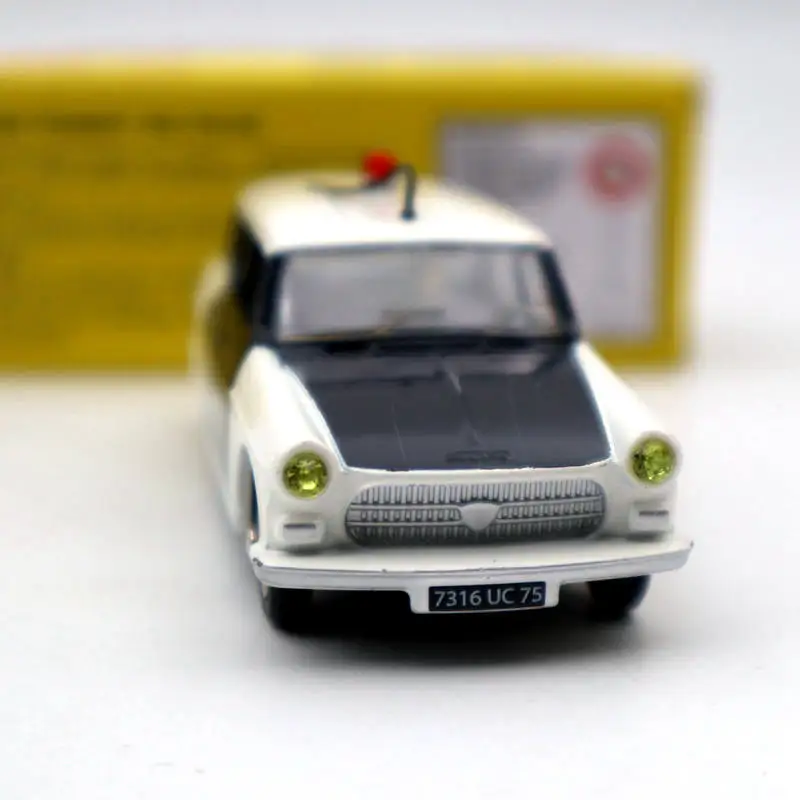 Atlas 1:43 Dinky игрушки 1429 BREAK PEUGEOT 404 полиция миниатюры литые модели Коллекция