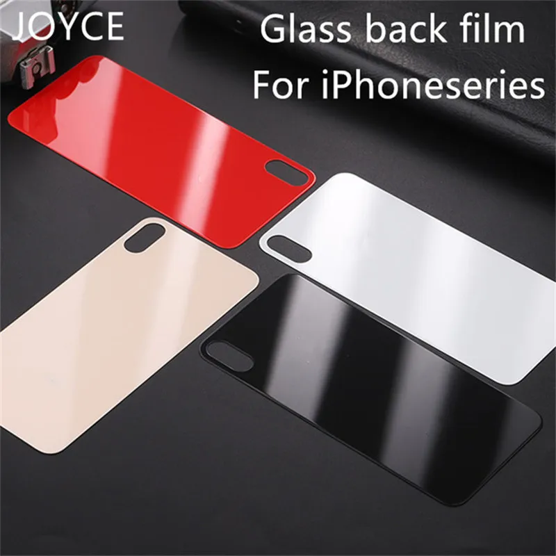 

9H Protective Back Film Glass For iPhone XS MAX XR 11pro max Screen Protector On the Back For iPhone X 8 7 Plus Tempered Glass