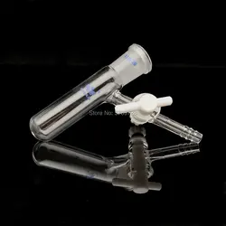 1PC 10ml to 250ml Glass Reaction tube with standard grinding mouth,schlenk tube with PTFE piston Suitable for fine experimental