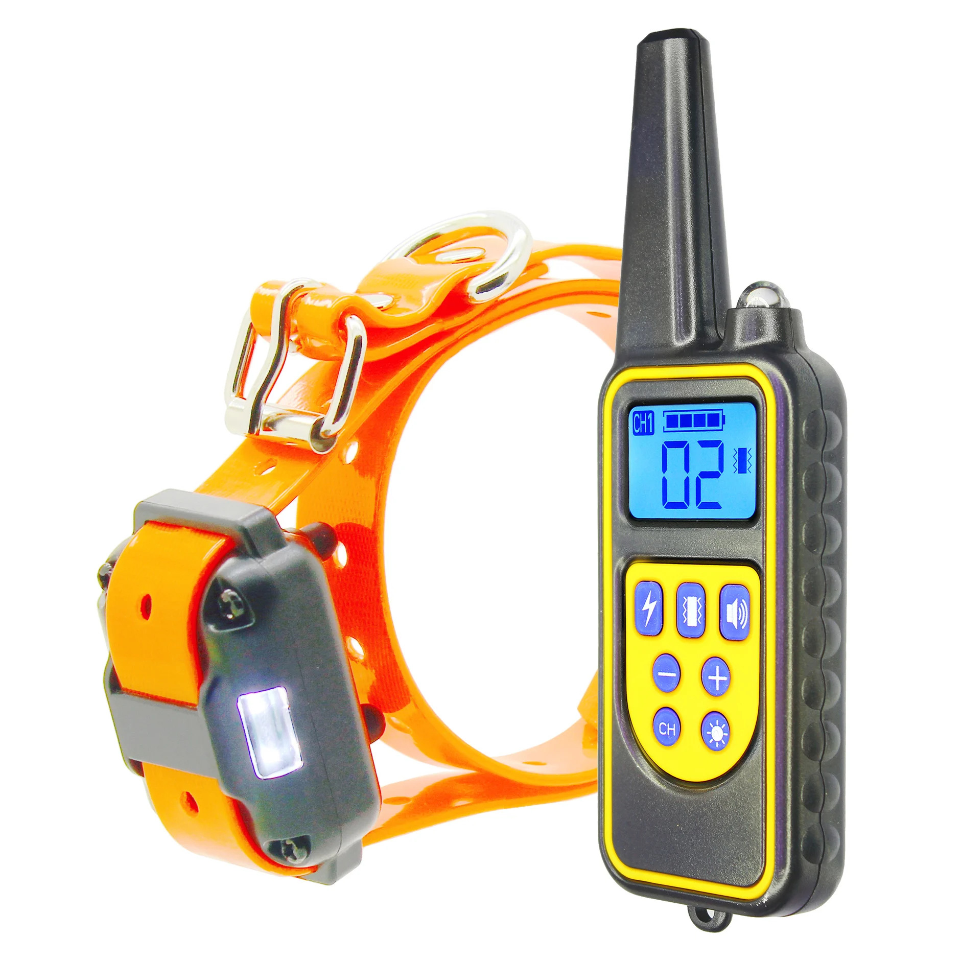 Remote Control Electric Dog Training Collar Pet Waterproof Rechargeable