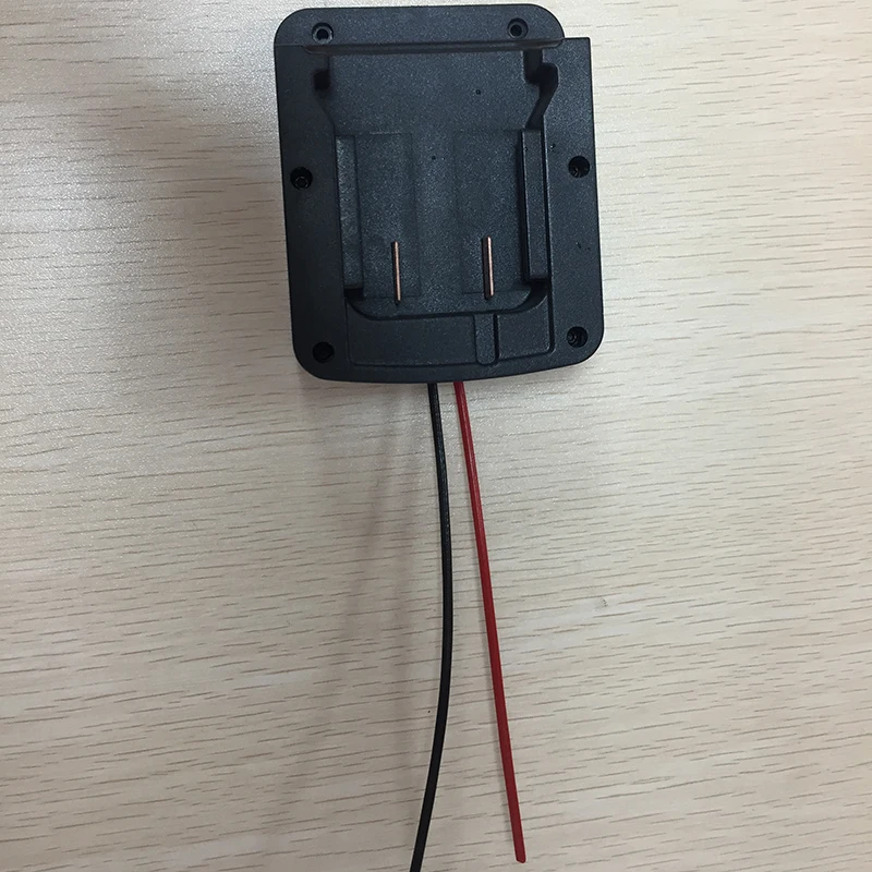 

best Battery Adapter For Milwaukee M18 Red Lithium Battery 18V Dock Power Connector 12 Gauge Adaptor Support Drop Shipping