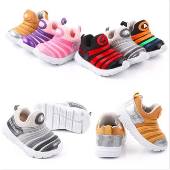 

New Kids Mesh Shoes Baby Shoes Boys Girls Sport Shoes Breathable Soft Bottom Children Casual Shoes Non-slip Baby First Walkers