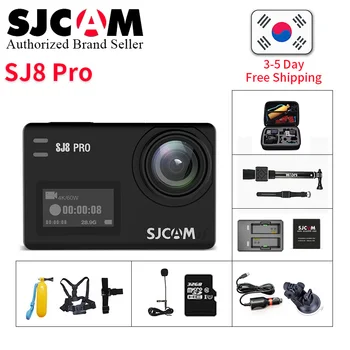

SJCAM SJ8 Series SJ8 Pro 4K 60FPS WiFi Remote Helmet Action Camera Ambarella Chipset 4K/60FPS Ultra HD Extreme Sports DV Camera