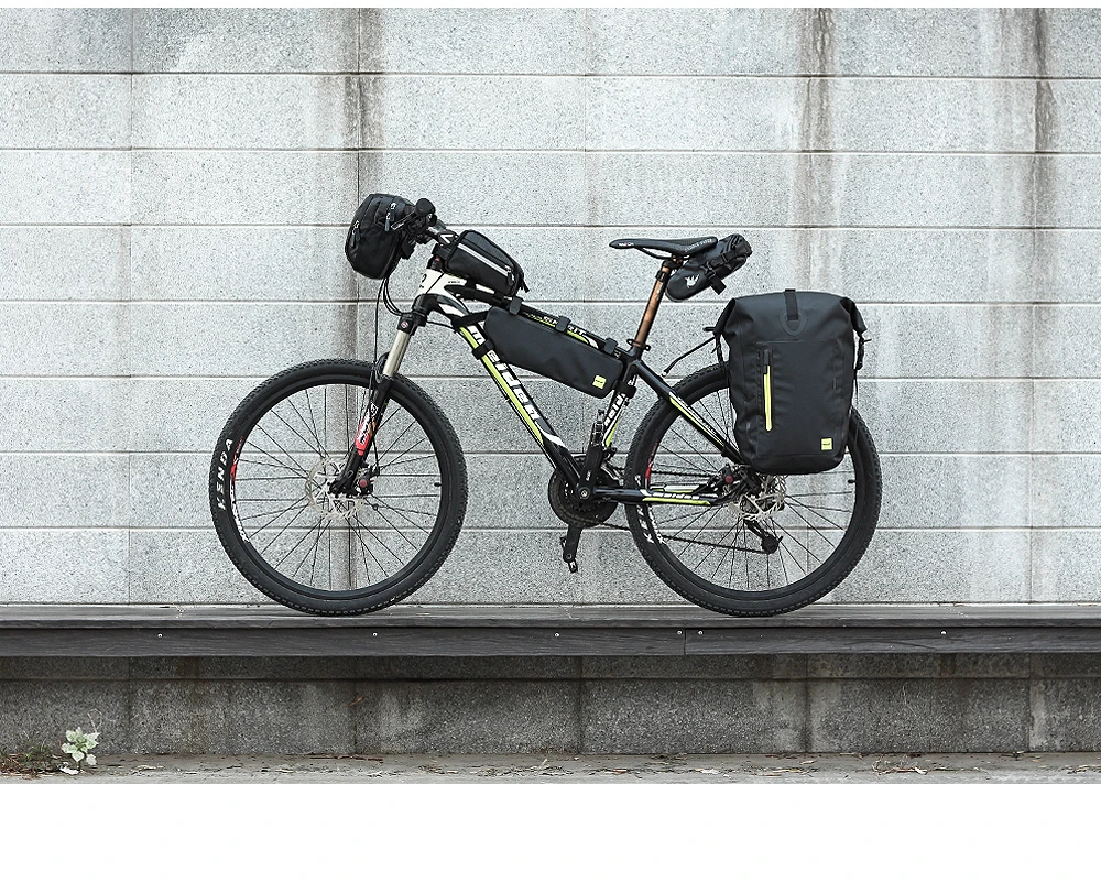 25л велосипедные сумки MTB дорожный велосипед задняя стойка сумка Полный Водонепроницаемый Многофункциональный велосипедный Паньер седло заднего сиденья сумка багажника