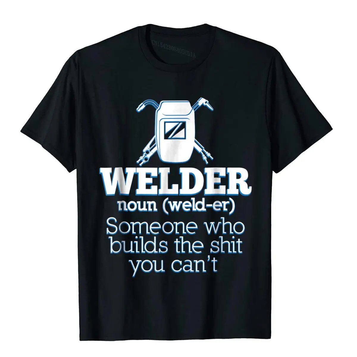 Welding T-Shirt Welder Funny Definition Weld__97A2082black