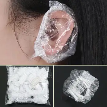 

300PCS Disposable Shower Waterproof Ear Protector Cover Hair Dye Shield Salon Ear Cover Ear Protection Supplies Accessories
