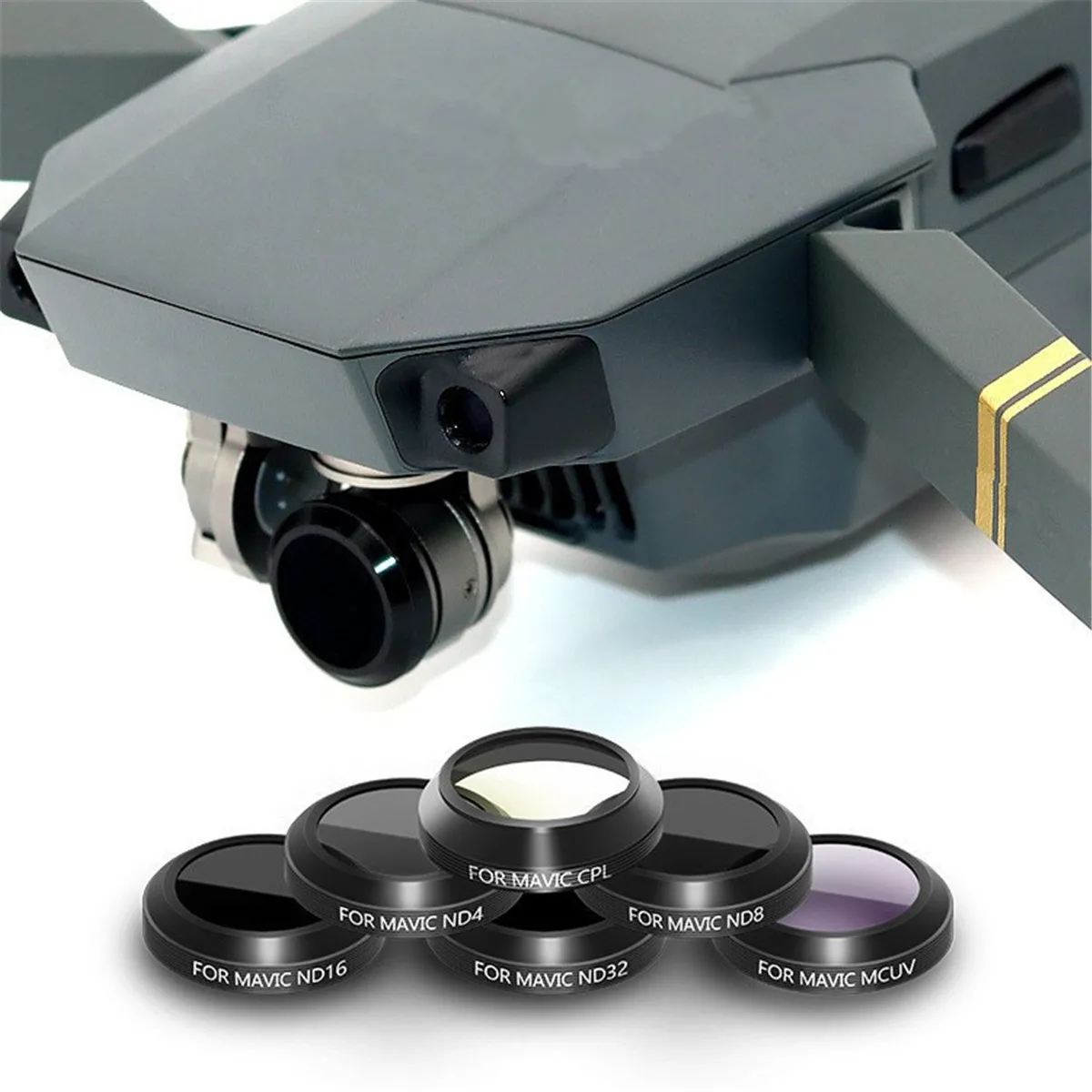 

ND4 / ND8 / ND16 /ND32 /CPL Polarizer Neutral Density Filters Optical HD Glass filter for DJI MAVIC Pro Lens Drone Accessories