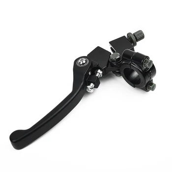 

Cable Clutch Brake Lever Pit Dirt Bike Motorcycle Black 1 pair Handlebar
