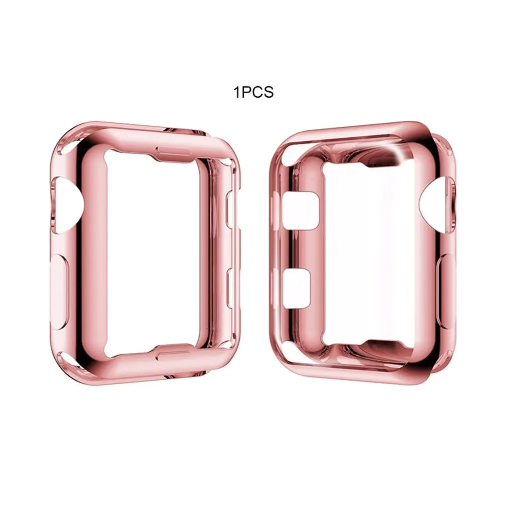 Мягкий чехол из ТПУ с пластиковый совместим Apple Smart Watch 38/44 /42/ 40 мм ультра тонкая