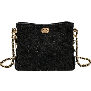 

High level sense small bag women's new small CK women's bag in autumn and winter 2019, fashionable and all-around chain and cros