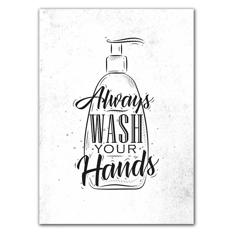 Toilet-Quote-Picture-Bathroom-Wall-Decor-Canvas-Painting-Brush-Canvas-Art-Poster-Fashion-Black-White-Washroom (5)