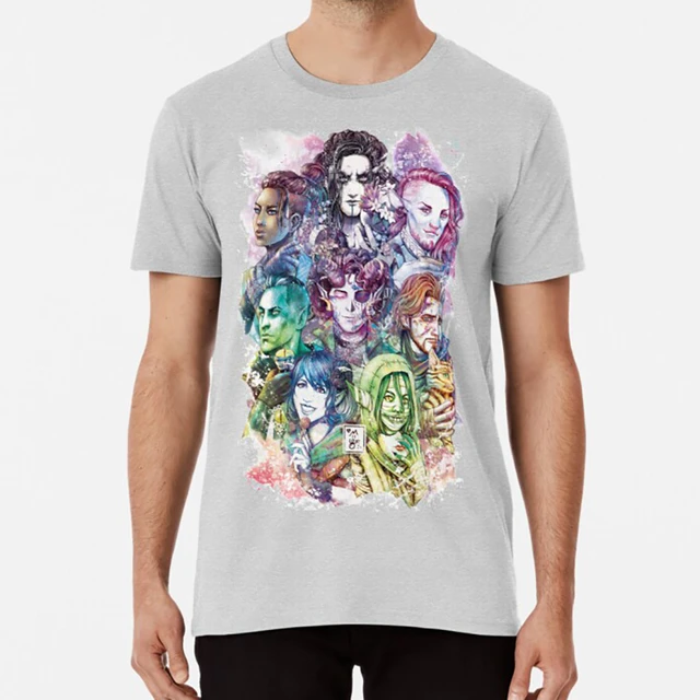 Har råd til sig selv vedvarende ressource The Mighty Nein T Shirt critical role cr mighty nein m9 caleb jester yasha  nott - AliExpress