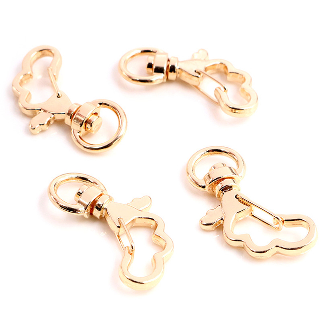 Snap Hook Trigger Clips Buckles For Keychain Lobster Lobster Clasp Hooks for Necklace Key Ring ClaspDIY Making