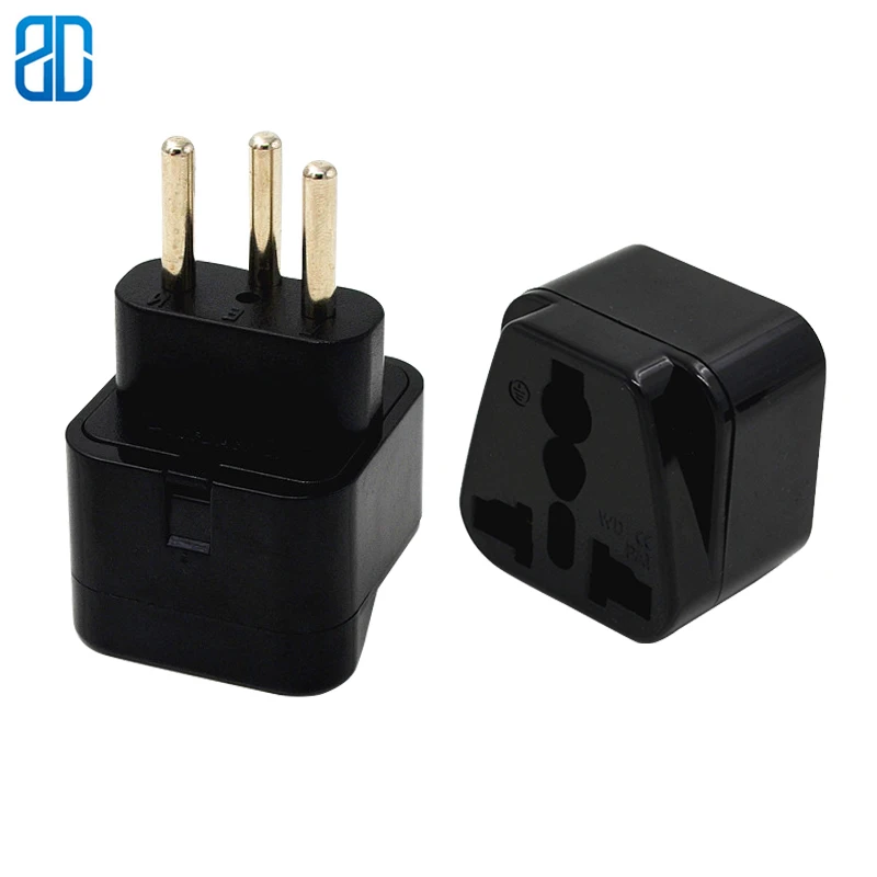 Adaptador de enchufe Universal portátil a (conexión a tierra tipo J), convertidor viaje, toma de corriente|Enchufe eléctrico| - AliExpress