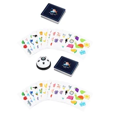 Carte de mémoire pour enfants, carte de mémoire pour l'entraînement de la Cognition des animaux, carte de jeu Dobble pour ordinateur de bureau