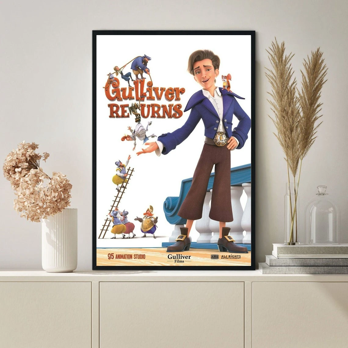 

Gulliver Returns Movie Poster Wall Painting Home Decoration (No Frame)