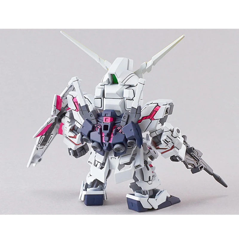 Оригинальный Bandai Unicorn Gundam SD EX STANDARD 005 SDEX сборка фигурки модель куклы|Игровые и
