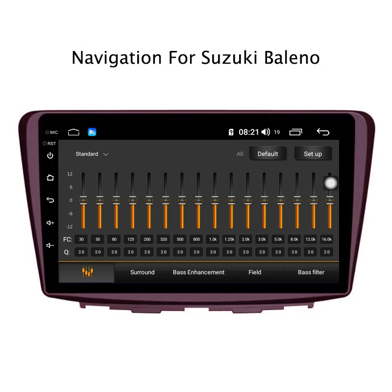 Sale Ectwodvd 9inch Andriod 8.1 Car DVD GPS For Suzuki Baleno 2015-2018 4G RAM 64G ROM CarPlay DSP 4G LTE with WIFI 4