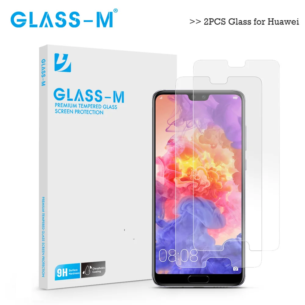 

GLASS-M Tempered Protective Glass for HUAWEI P Smart 2019 2018 Glass Screen Protector FIlm for HUAWEI P30 P20 Lite Pro